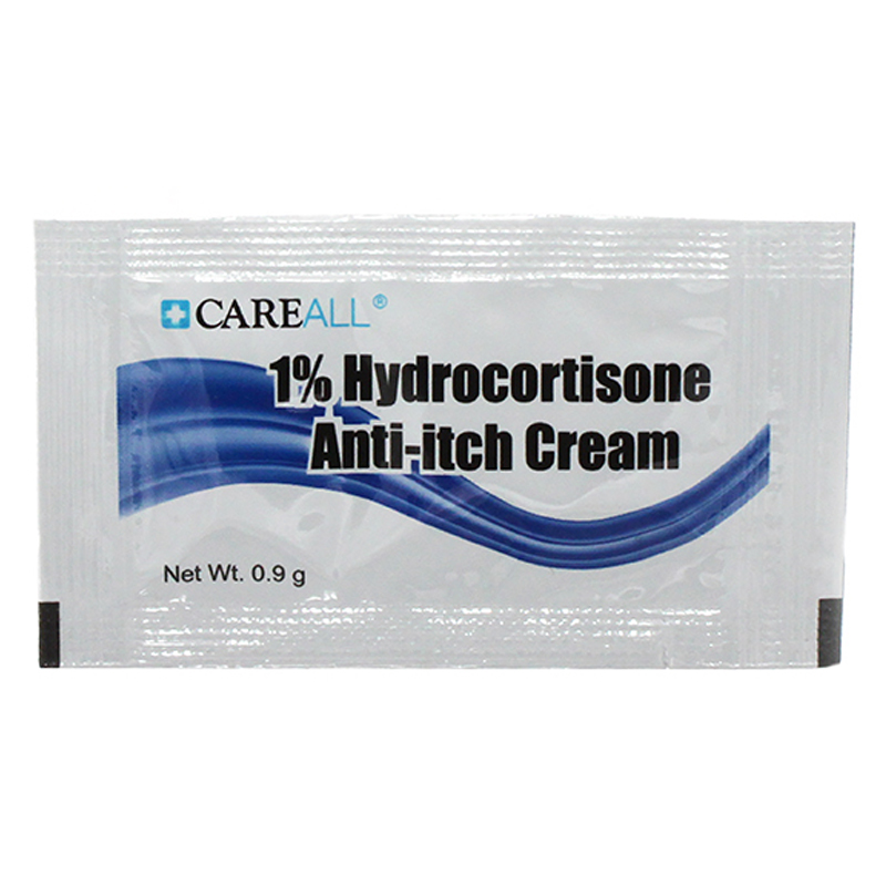Hydrocortisone Cream 1%, 0.9g CareALL® Anti-Itch (Cortaid®) (144/BX 12BX/CS) by New World Imports  ID HYDP9